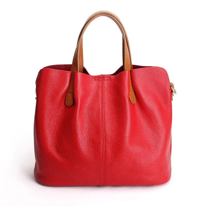 Bella Leather Tote Bag