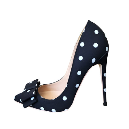 Polka Dot High Heel