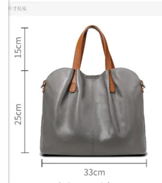 Bella Leather Tote Bag