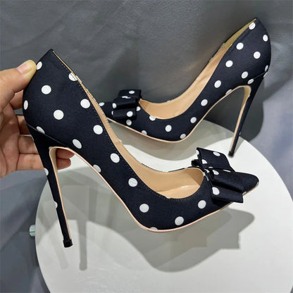 Polka Dot High Heel