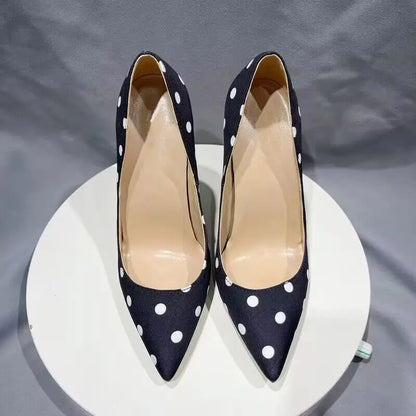 Polka Dot High Heel