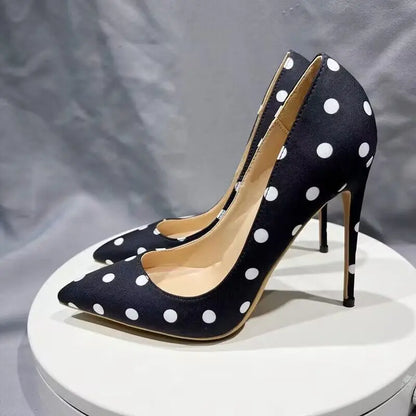 Polka Dot High Heel