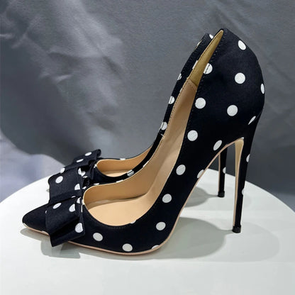 Polka Dot High Heel