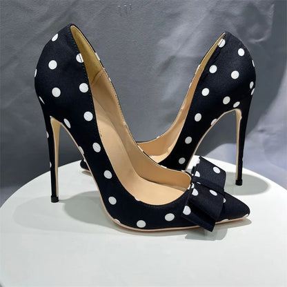 Polka Dot High Heel