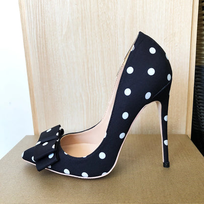 Polka Dot High Heel