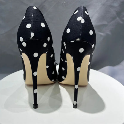 Polka Dot High Heel