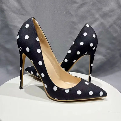 Polka Dot High Heel