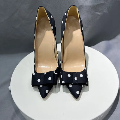 Polka Dot High Heel